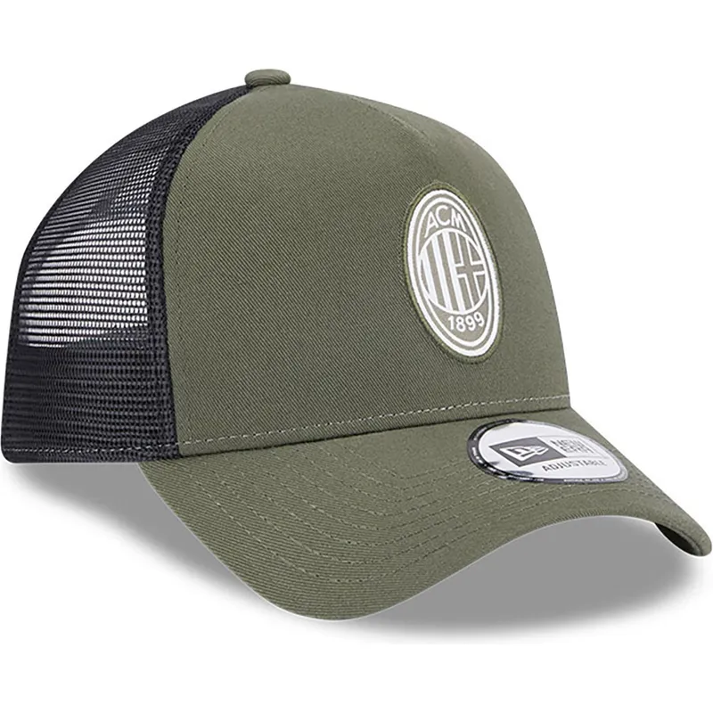 kapa-zaobljena-zelena-snapback-a-frame-seasonal-ac-milan-serie-a-new-era