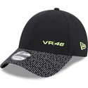 kapa-zaobljena-crna-podesiv-9forty-reflective-visor-valentino-rossi-vr46-motogp-new-era