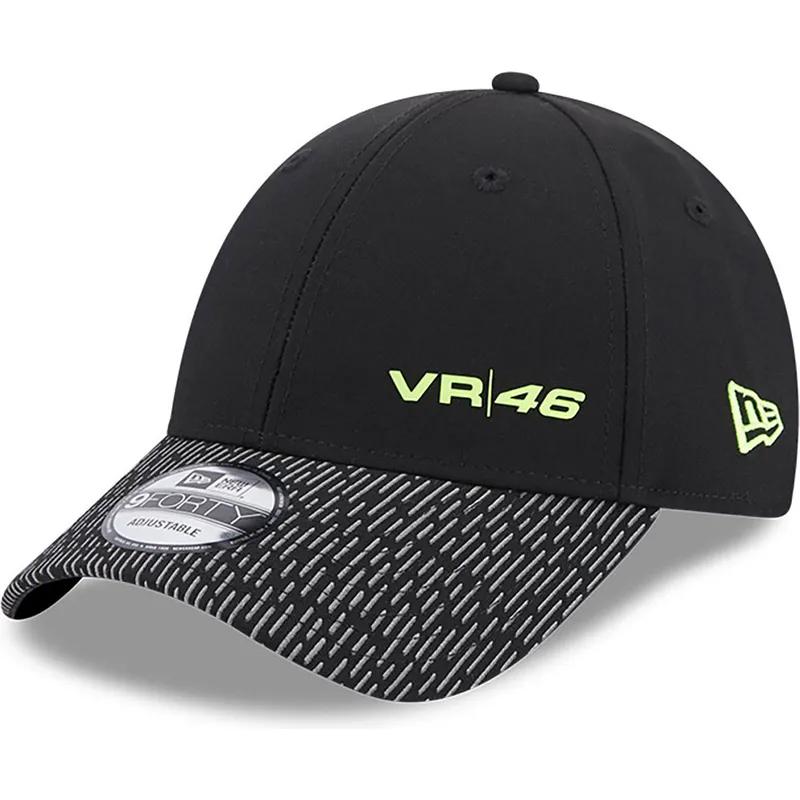 kapa-zaobljena-crna-podesiv-9forty-reflective-visor-valentino-rossi-vr46-motogp-new-era