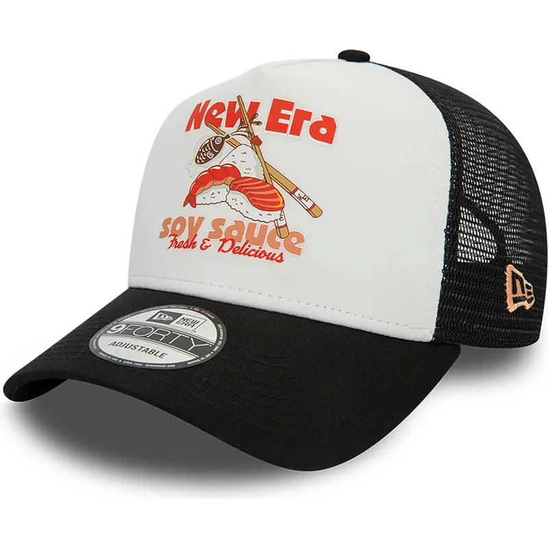 kapa-zaobljena-crna-snapback-soy-sauce-a-frame-food-new-era