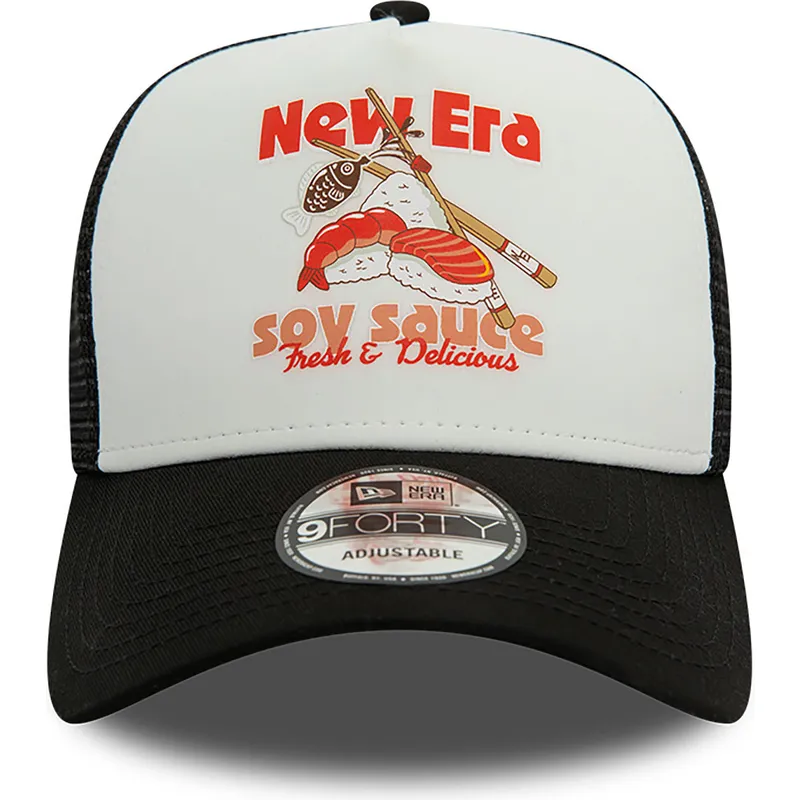 kapa-zaobljena-crna-snapback-soy-sauce-a-frame-food-new-era