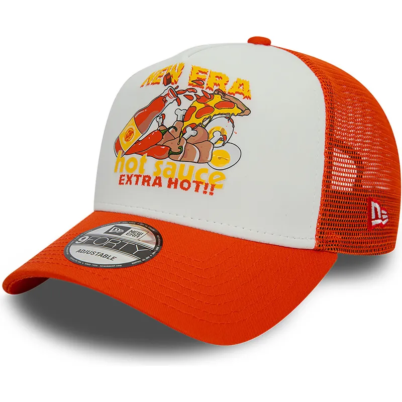 kapa-zaobljena-narancasta-snapback-sauce-a-frame-food-new-era