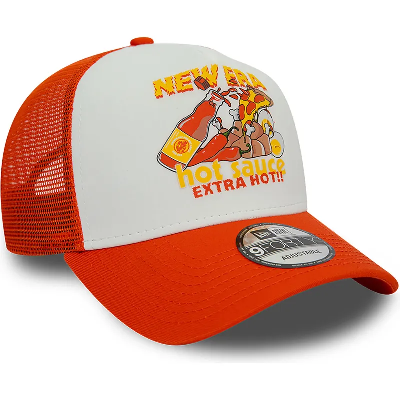 kapa-zaobljena-narancasta-snapback-sauce-a-frame-food-new-era
