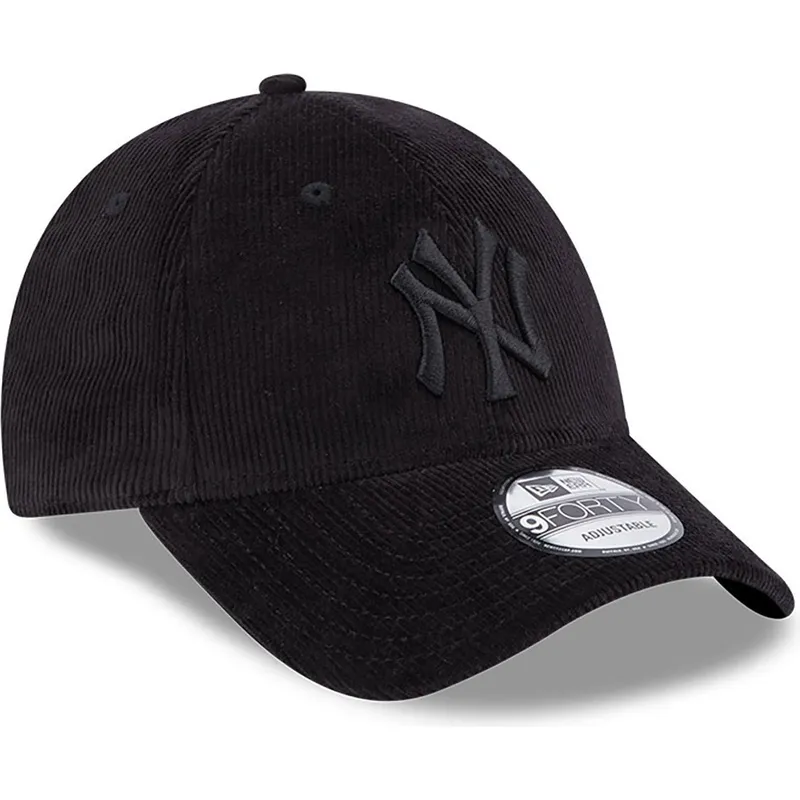 kapa-zaobljena-crna-podesiv-9forty-cord-new-york-yankees-mlb-new-era