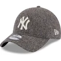 kapa-zaobljena-siva-podesiv-9twenty-tweed-pack-new-york-yankees-mlb-new-era