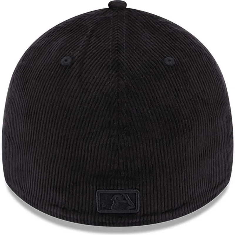 kapa-zaobljena-crna-prilagodena-39thirty-cord-new-york-yankees-mlb-new-era