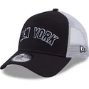 kapa-zaobljena-mornarsko-plava-snapback-a-frame-team-script-new-york-yankees-mlb-new-era