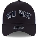 kapa-zaobljena-mornarsko-plava-snapback-a-frame-team-script-new-york-yankees-mlb-new-era