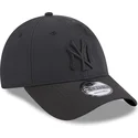 kapa-zaobljena-crna-podesiv-9forty-multi-texture-new-york-yankees-mlb-new-era