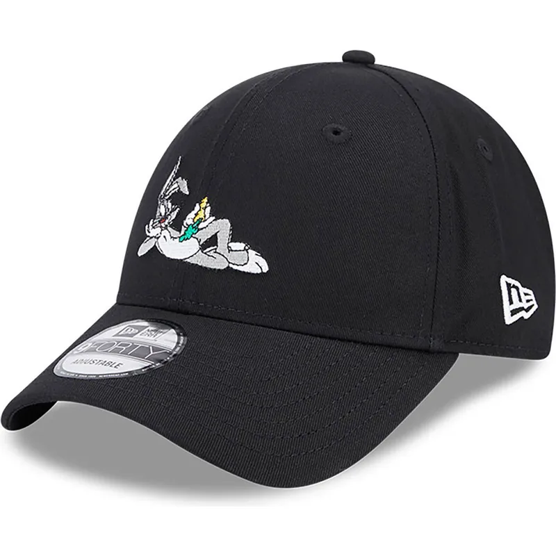 kapa-zaobljena-crna-podesiv-9forty-bugs-bunny-looney-tunes-new-era kapa-zaobljena-crna-podesiv-9forty-bugs-bunny-looney-tunes-new-era