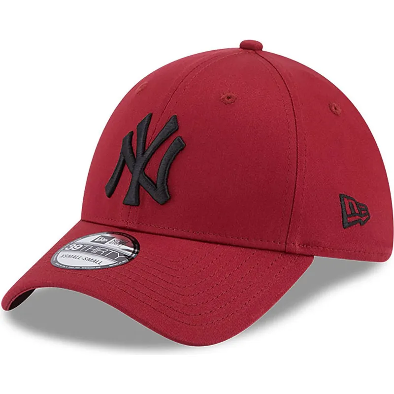 kapa-zaobljena-crvena-prilagodena-39thirty-comfort-new-york-yankees-mlb-new-era