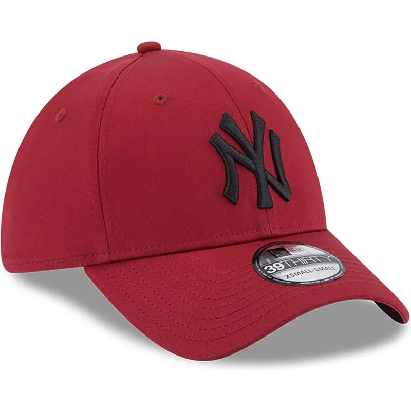 kapa-zaobljena-crvena-prilagodena-39thirty-comfort-new-york-yankees-mlb-new-era