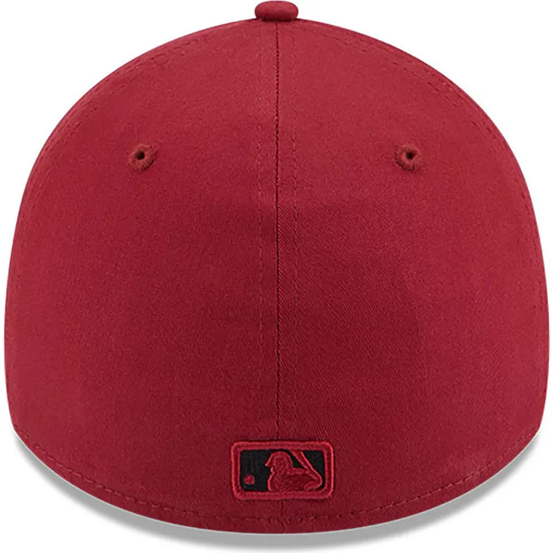 kapa-zaobljena-crvena-prilagodena-39thirty-comfort-new-york-yankees-mlb-new-era