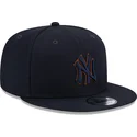 new-era-flat-brim-9fifty-repreve-new-york-yankees-mlb-navy-blue-snapback-cap