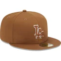 kapa-ravna-smeda-prilagodena-59fifty-team-outline-los-angeles-dodgers-mlb-new-era