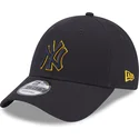 kapa-zaobljena-mornarsko-plava-podesiv-9forty-team-outline-new-york-yankees-mlb-new-era