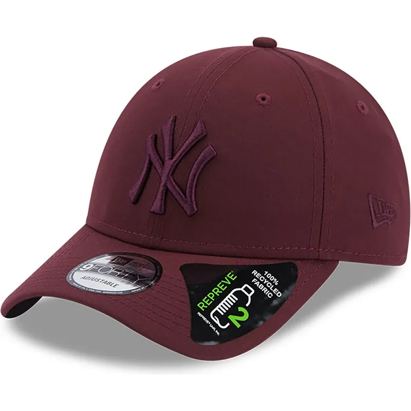 kapa-zaobljena-crvena-podesiv-9forty-repreve-new-york-yankees-mlb-new-era