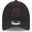 cap-zaobljena-black-adjustable-strap-9forty-team-outline-new-york-yankees-mlb-new-era