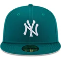 kapa-ravna-zelena-prilagodena-59fifty-league-essential-new-york-yankees-mlb-new-era