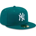 kapa-ravna-zelena-prilagodena-59fifty-league-essential-new-york-yankees-mlb-new-era