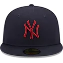 cap-ravna-navy-blue-ajustada-59fifty-league-essential-new-york-yankees-mlb-new-era