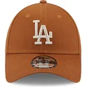 kapa-zaobljena-smeda-podesiv-9forty-league-essential-los-angeles-dodgers-mlb-new-era