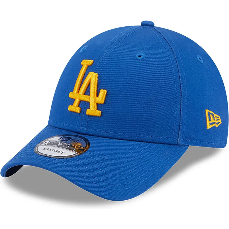 kapa-zaobljena-plava-podesiv-9forty-league-essential-los-angeles-dodgers-mlb-new-era