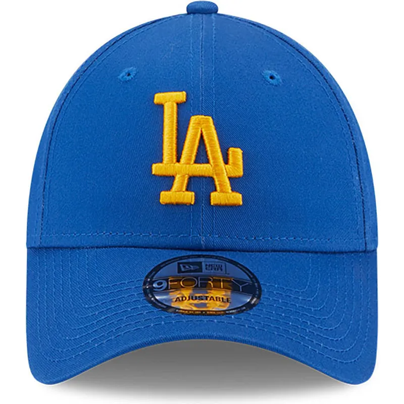 kapa-zaobljena-plava-podesiv-9forty-league-essential-los-angeles-dodgers-mlb-new-era