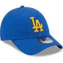 kapa-zaobljena-plava-podesiv-9forty-league-essential-los-angeles-dodgers-mlb-new-era
