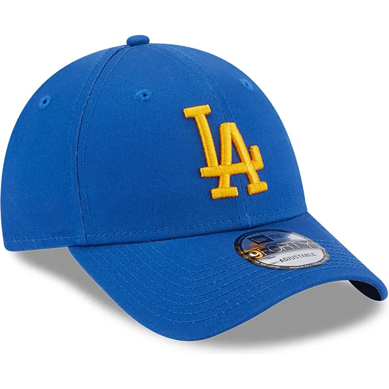 kapa-zaobljena-plava-podesiv-9forty-league-essential-los-angeles-dodgers-mlb-new-era