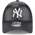 kapa-zaobljena-crna-podesiv-9forty-leather-new-york-yankees-mlb-new-era