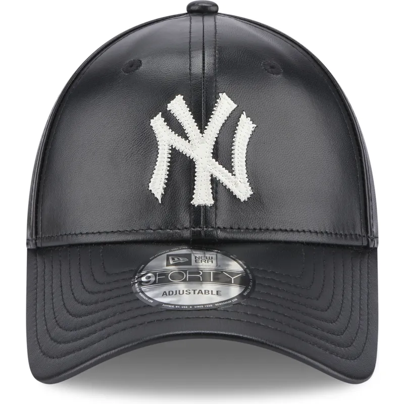 kapa-zaobljena-crna-podesiv-9forty-leather-new-york-yankees-mlb-new-era