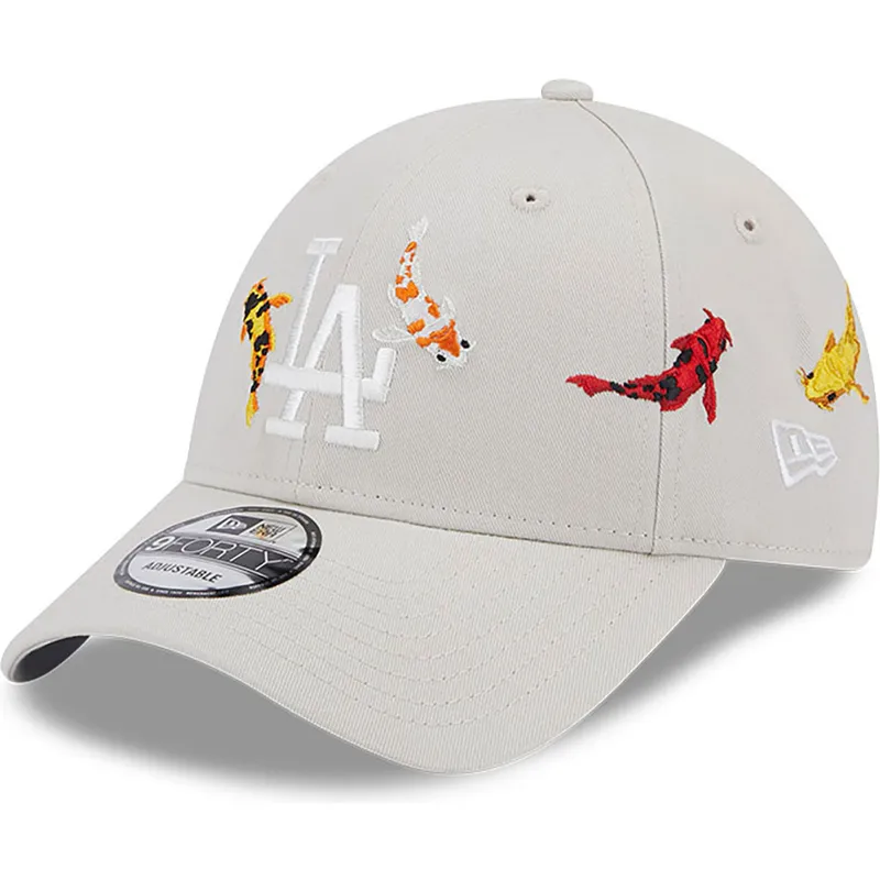 kapa-zaobljena-bez-podesiv-9forty-koi-fish-los-angeles-dodgers-mlb-new-era