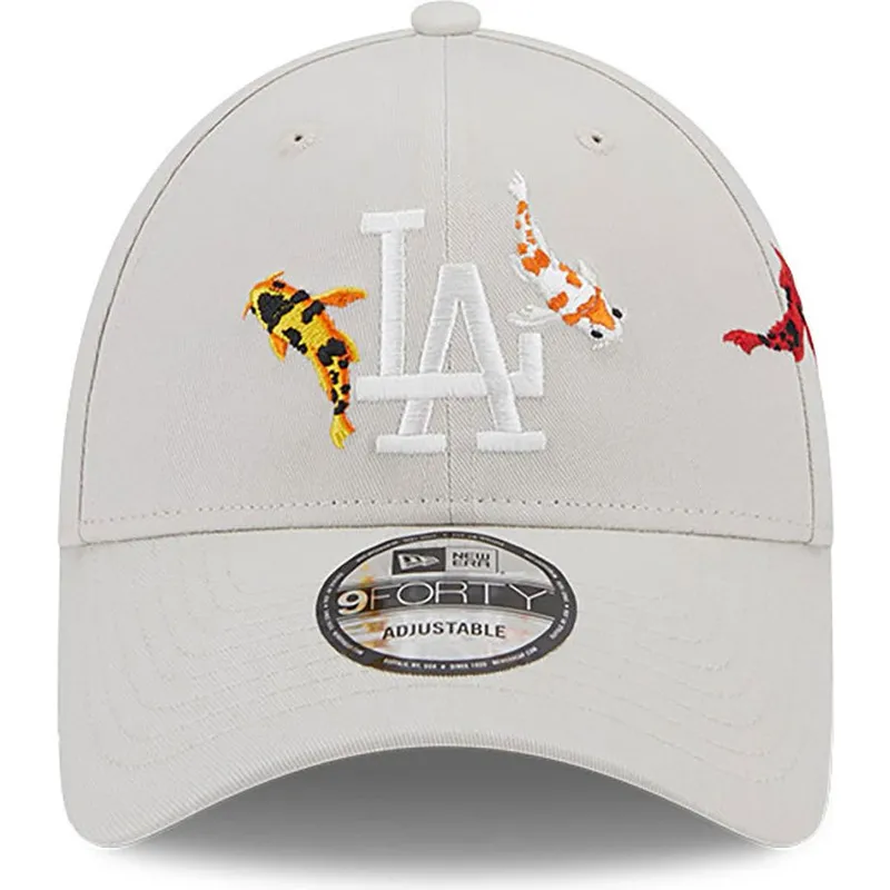 kapa-zaobljena-bez-podesiv-9forty-koi-fish-los-angeles-dodgers-mlb-new-era