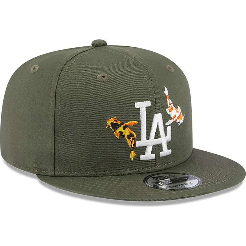 kapa-ravna-zelena-snapback-9fifty-koi-fish-los-angeles-dodgers-mlb-new-era