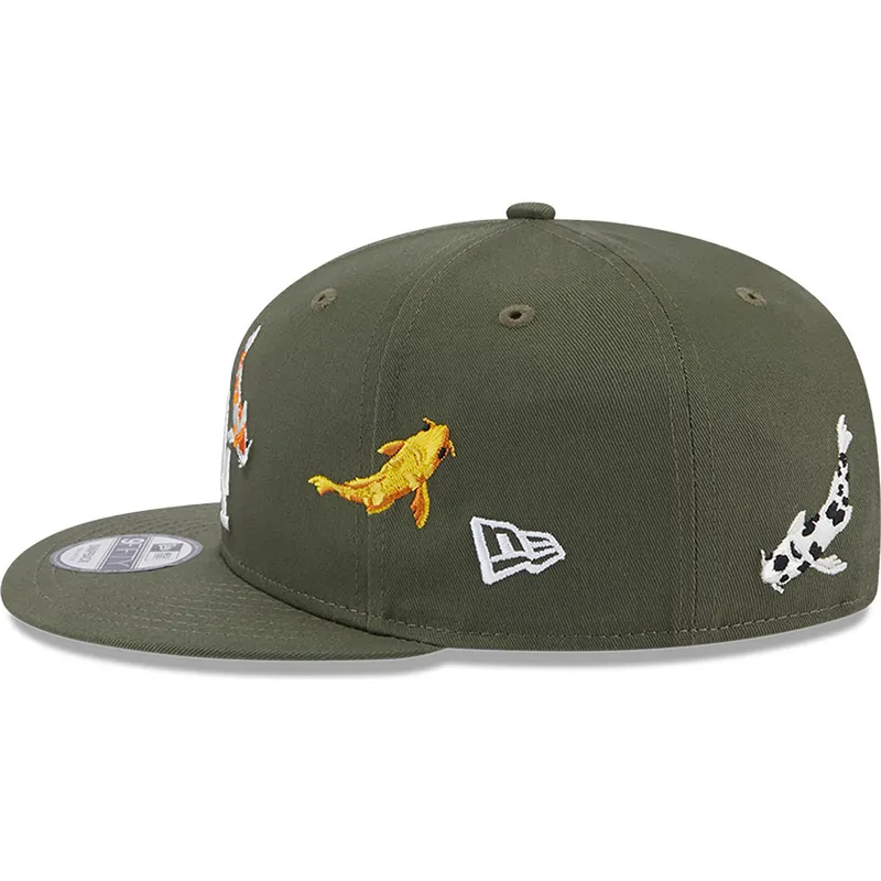 kapa-ravna-zelena-snapback-9fifty-koi-fish-los-angeles-dodgers-mlb-new-era