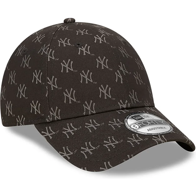 kapa-zaobljena-crna-podesiv-9forty-monogram-new-york-yankees-mlb-new-era