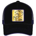 kapa-zaobljena-crna-snapback-roa4-ptica-trkacica-looney-tunes-capslab