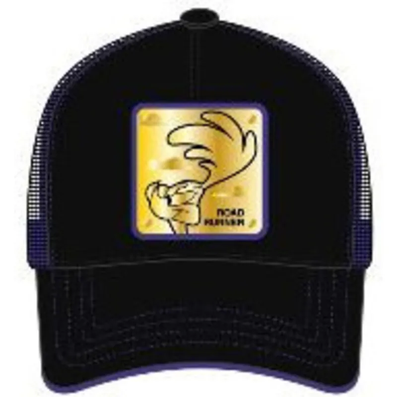 kapa-zaobljena-crna-snapback-roa4-ptica-trkacica-looney-tunes-capslab