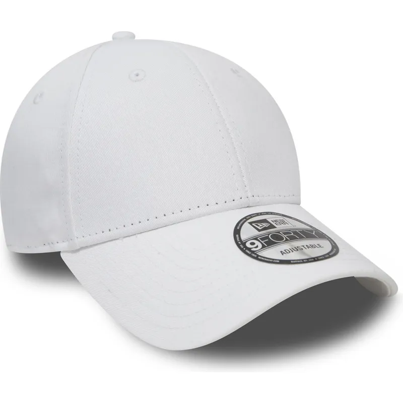 cap-zaobljena-white-adjustable-strap-9forty-new-era