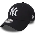 kapa-zaobljena-mornarsko-plava-podesiv-za-djecu-9forty-essential-new-york-yankees-mlb-new-era