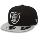 kapa-ravna-siva-snapback-9fifty-cotton-block-las-vegas-raiders-nfl-new-era