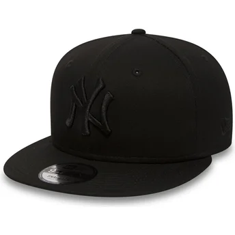 Kape ravna crna snapback 9FIFTY Black on Black New York Yankees MLB New Era