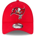 kape-zaobljena-crvena-podesiva-traka-9forty-tampa-bay-buccaneers-nfl-new-era