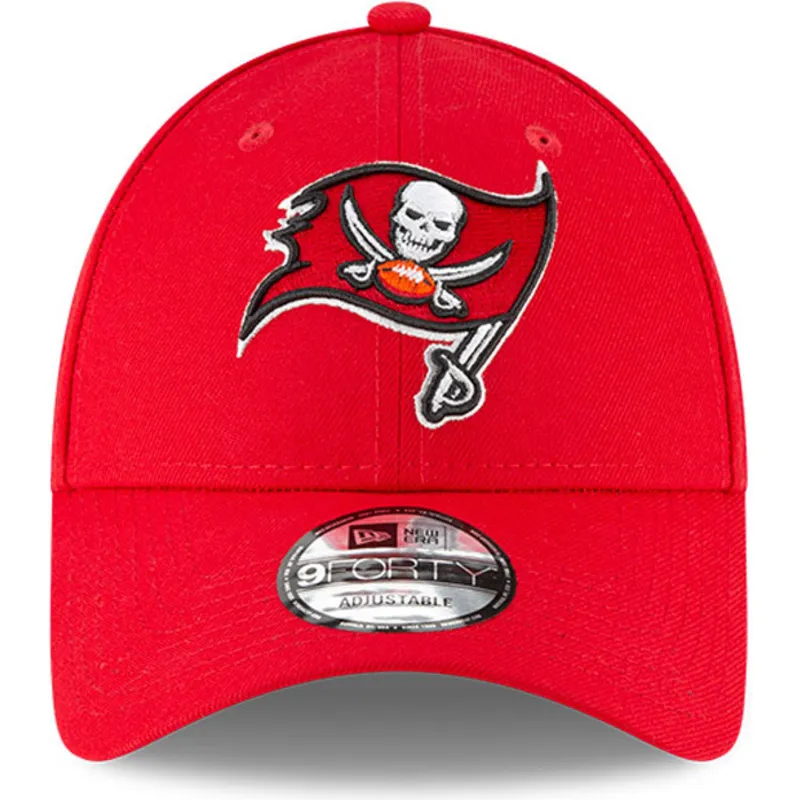 kape-zaobljena-crvena-podesiva-traka-9forty-tampa-bay-buccaneers-nfl-new-era