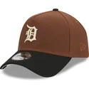 kapa-zaobljena-smeda-snapback-9forty-a-frame-harvest-detroit-tigers-mlb-new-era