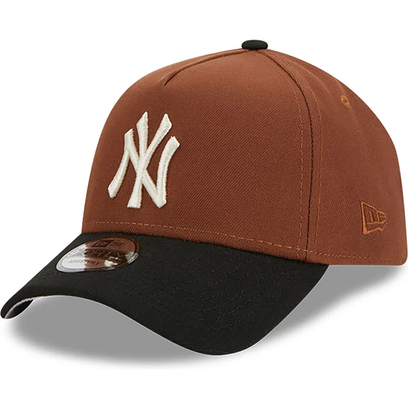 kapa-zaobljena-smeda-snapback-9forty-a-frame-harvest-new-york-yankees-mlb-new-era