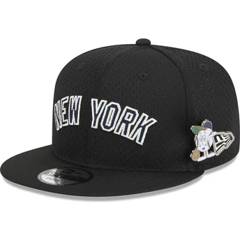 Cap ravna black snapback 9FIFTY Post-Up Pin New York Yankees MLB New Era