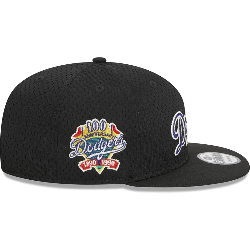 kapa-ravna-crna-snapback-9fifty-post-up-pin-los-angeles-dodgers-mlb-new-era