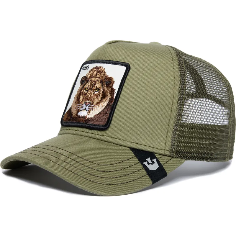 kapa-zaobljena-zelena-snapback-the-king-lion-the-farm-goorin-bros